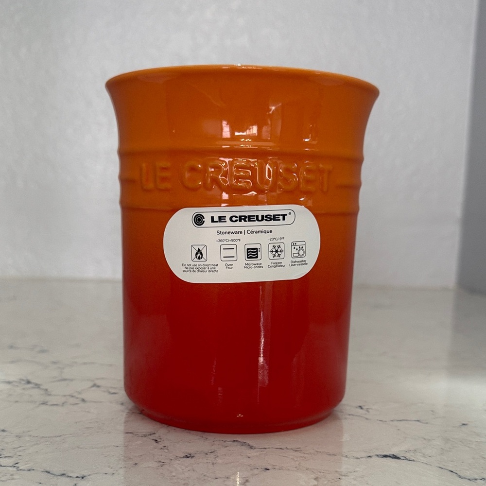 Le Creuset Flame Red Utensil Crock